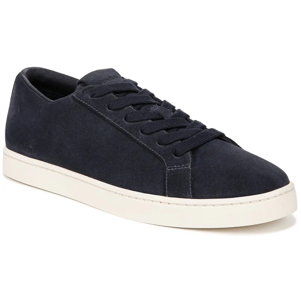 NWOB Vince Keoni dark navy suede leather sneaker women’s 13